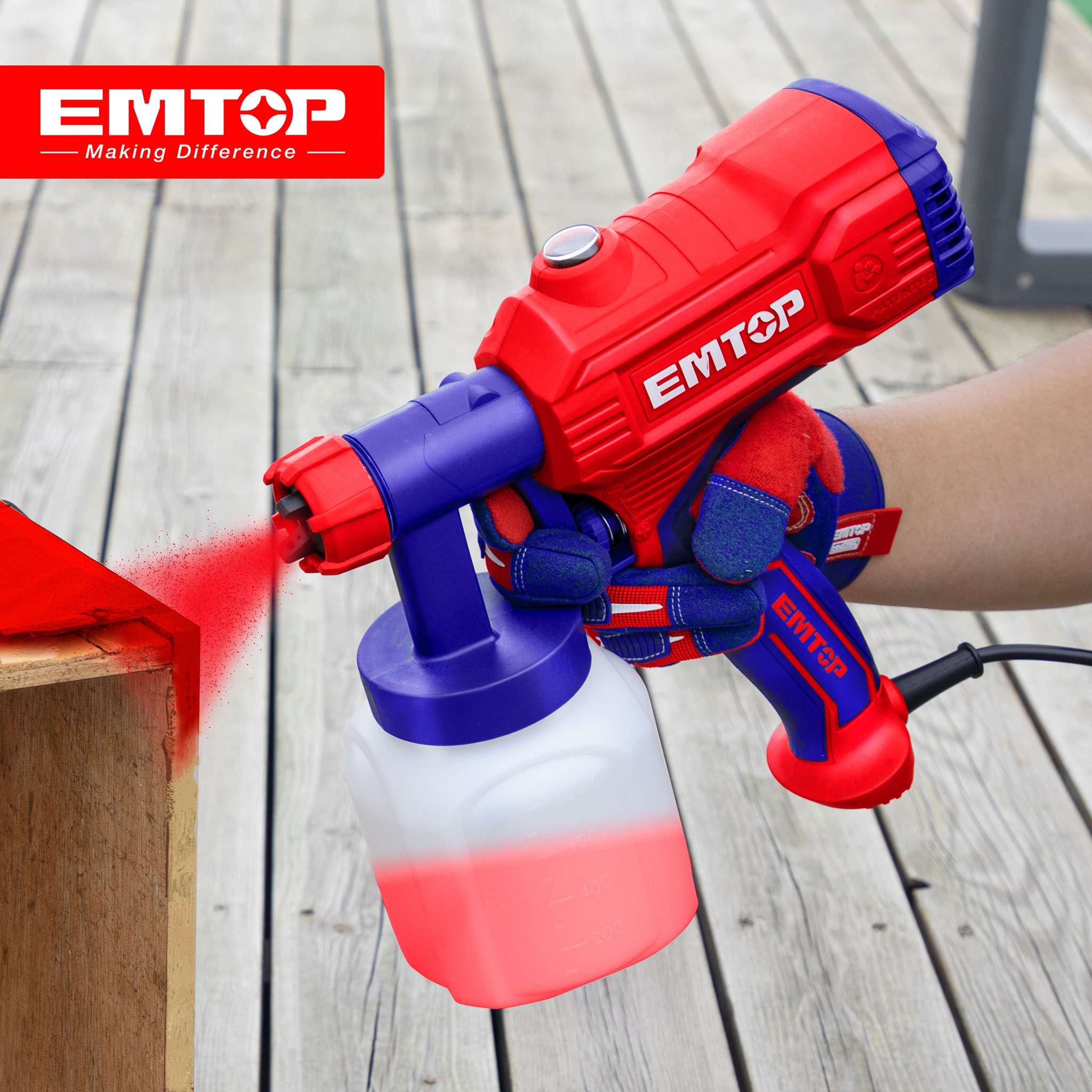 Saw and Spray Gun