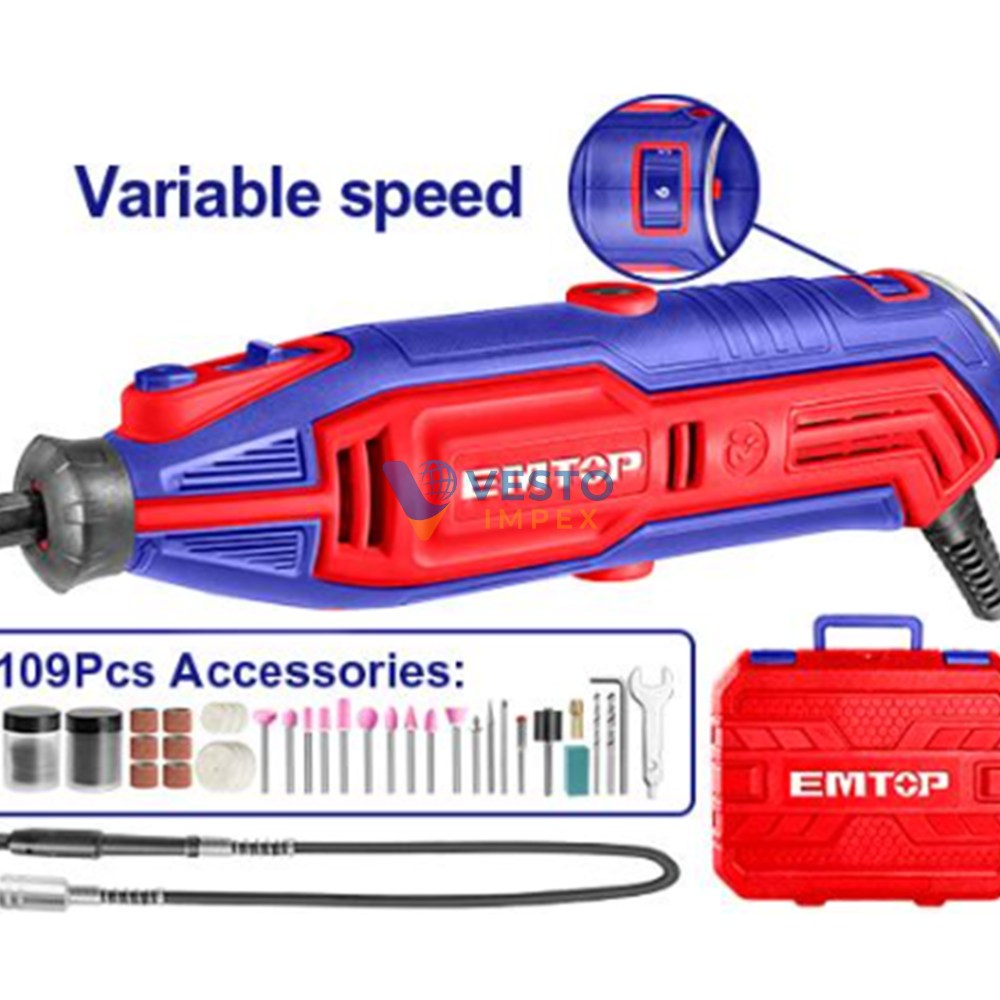 Emtop 130W Variable Speed Mini Grinder