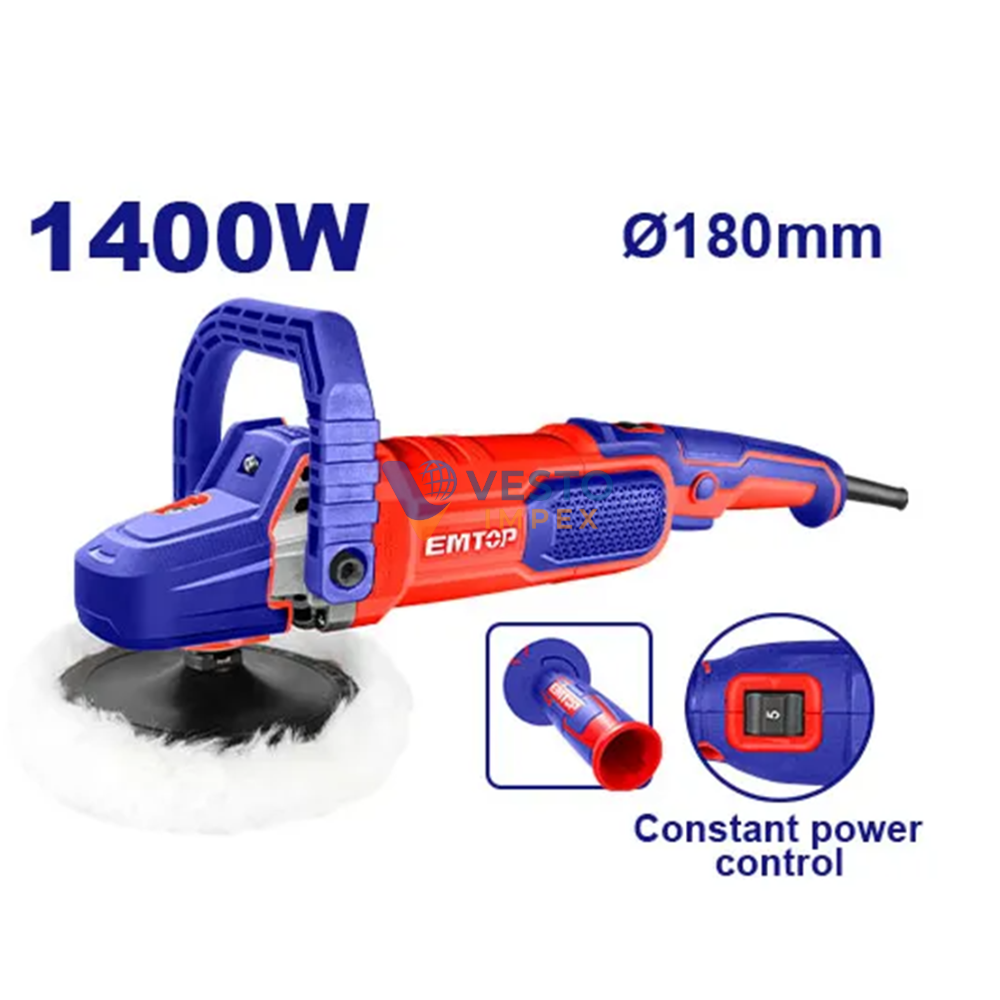 Emtop 1400W Car Polisher