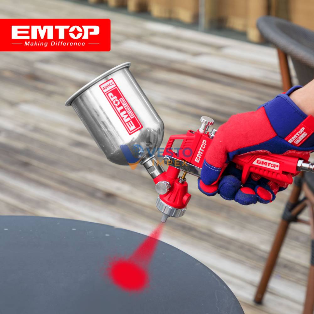 Emtop 400cc Pneumatic Air Spray Gun