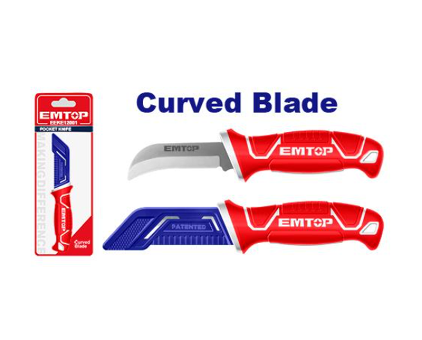 Emtop Cable Stripping Knife 200mm