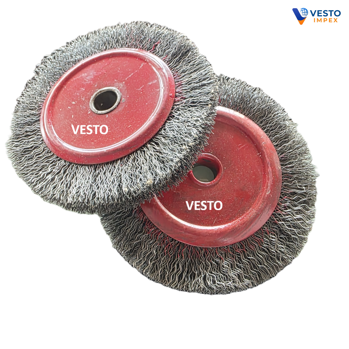 Circular Wire Brush  6x1x1 inch