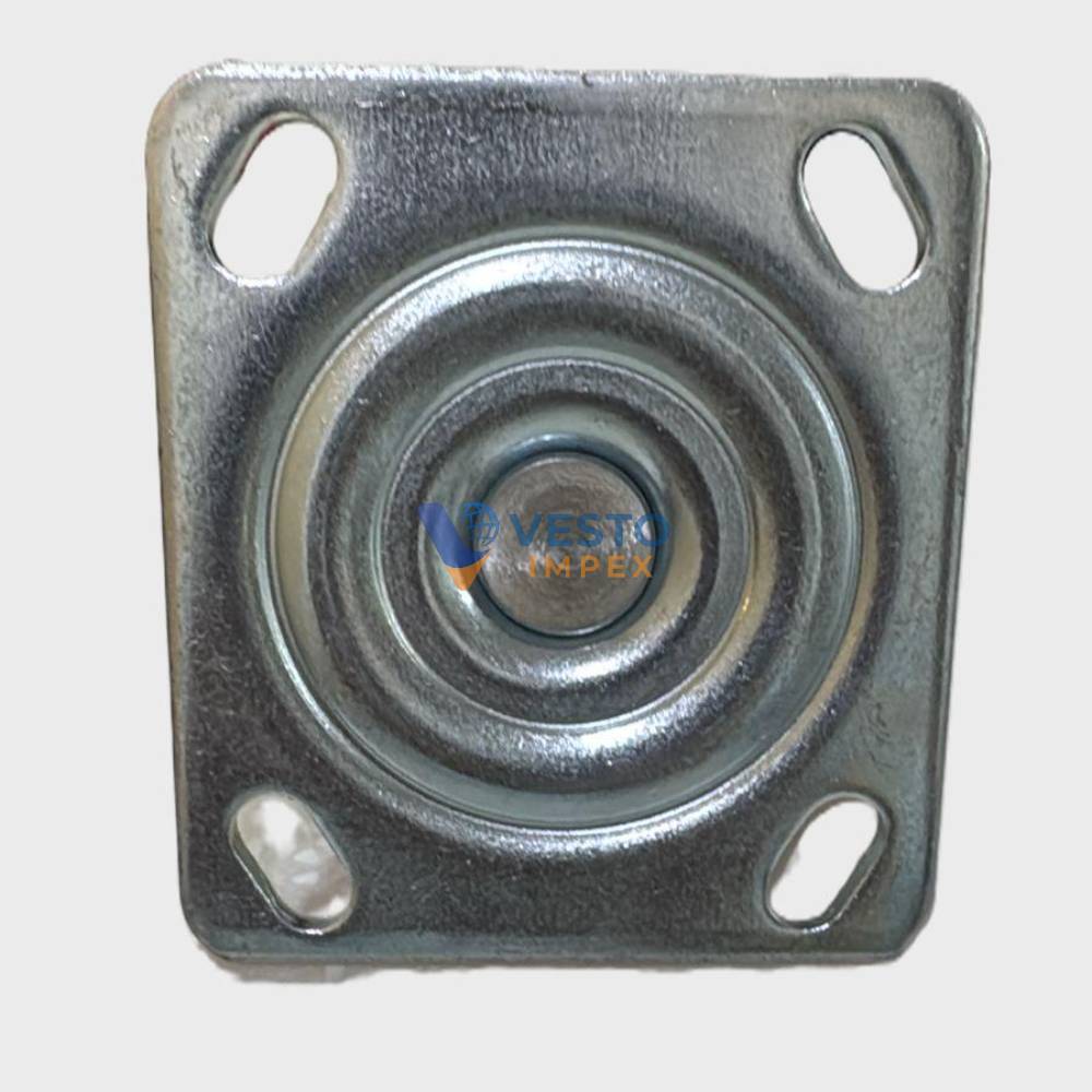 Thumbnail 3 of Fabricated Castor Fixed Wheel 8x2 inch