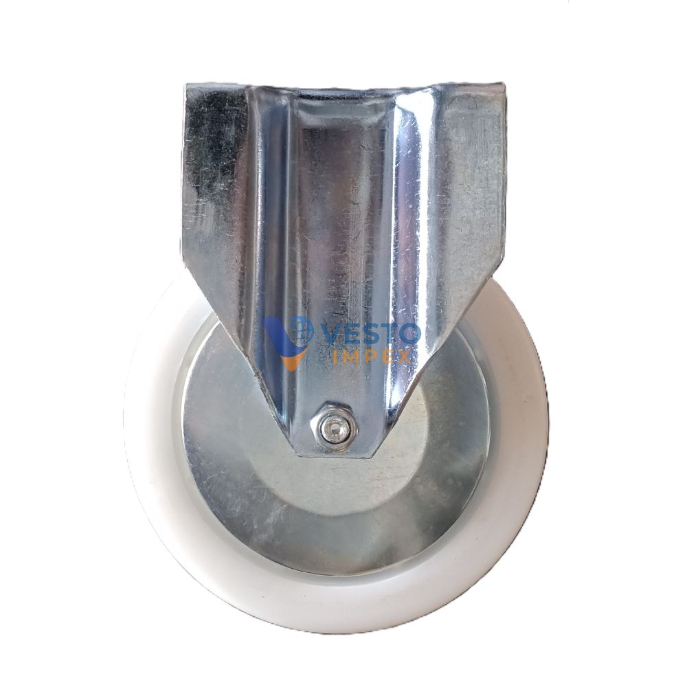 Heavy Duty Nylon Fixed Castor Wheel 8x2 Inch