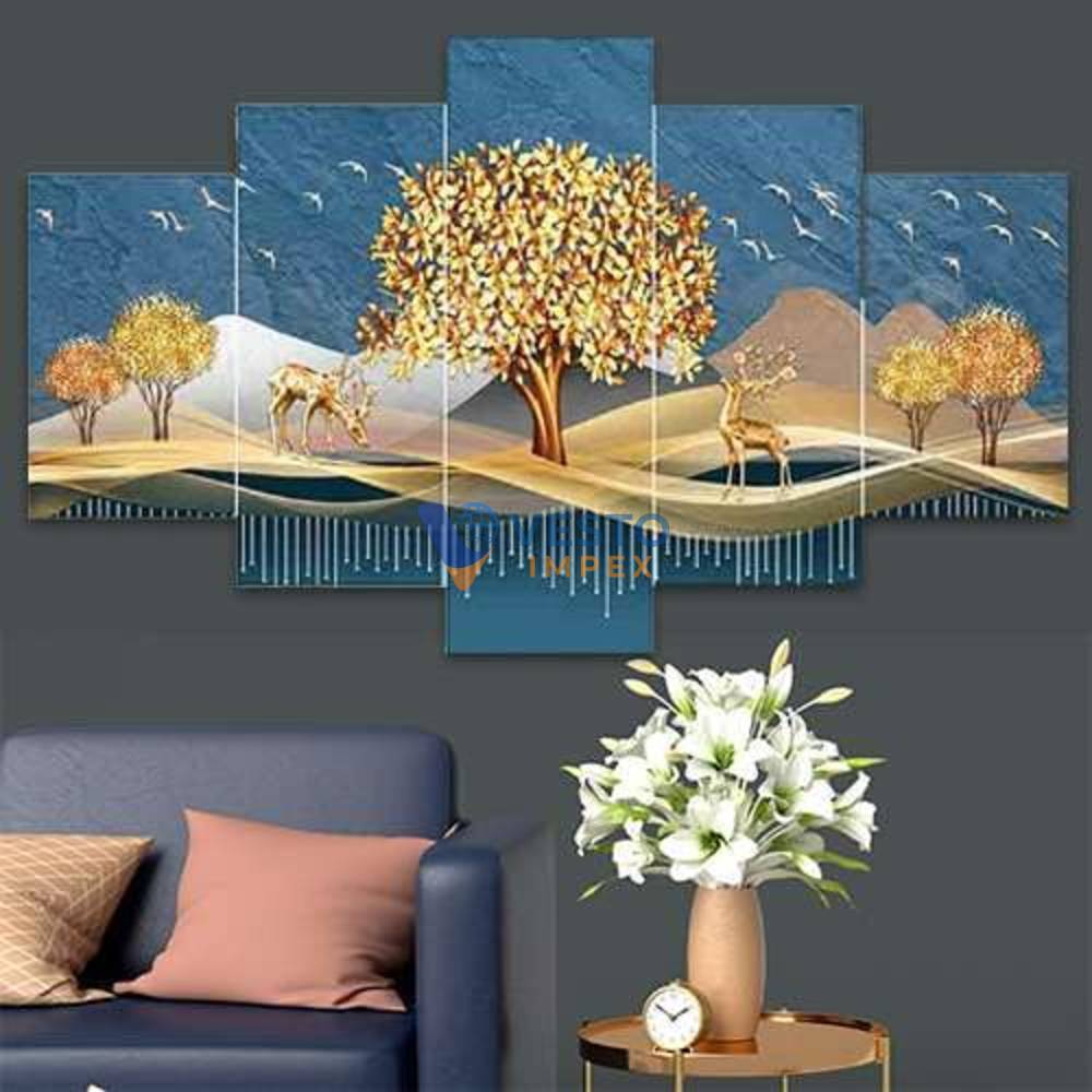 Deer Wall Painting