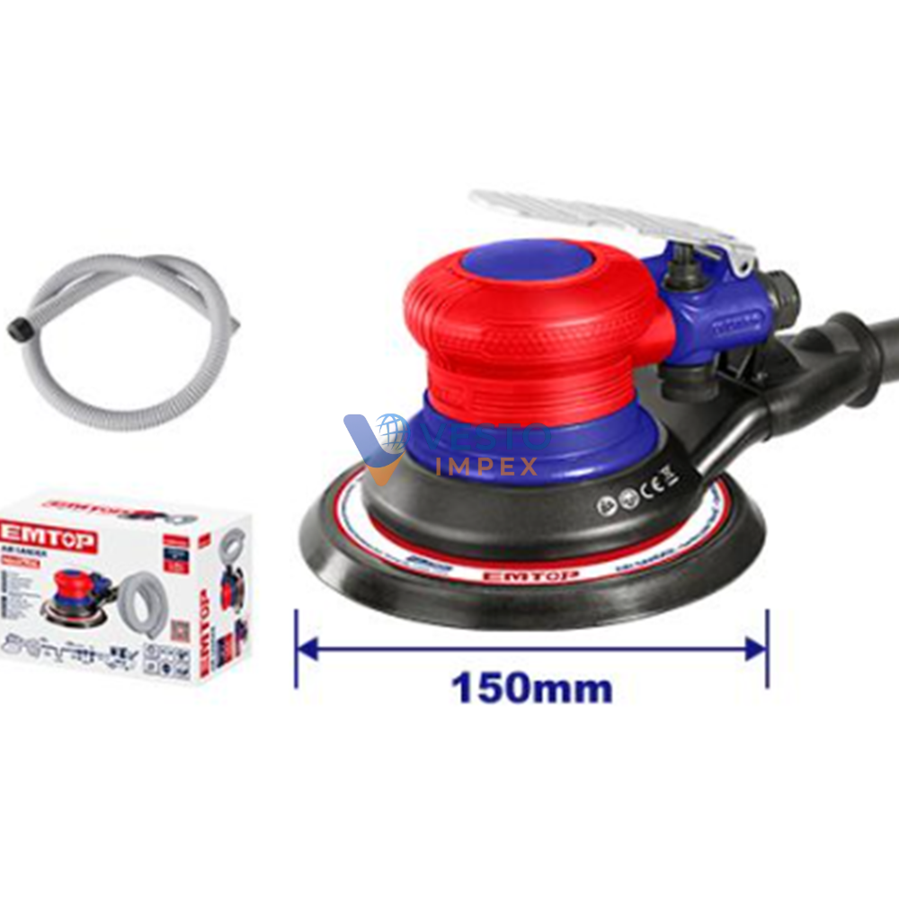 Emtop Pneumatic Air Sander 6 Inch